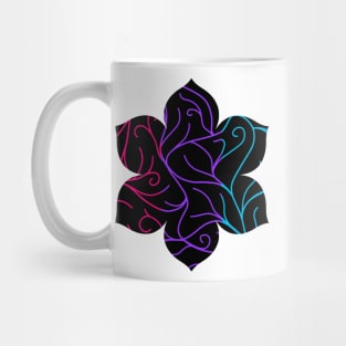 Black Velvet, Androgyne Flag Vines Mug